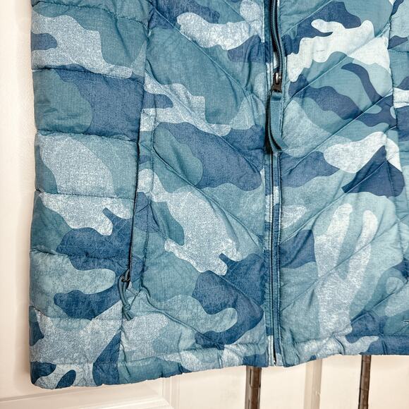 THE NORTH FACE Alpz 2.0 Down Puffer Vest Mallard Blue Camouflage | Medium - Picture 7 of 13